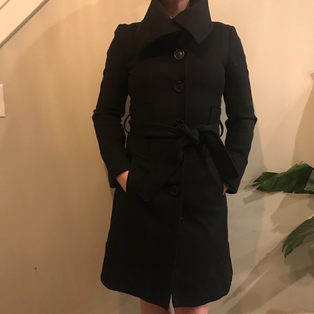 MANGO Suit High Collar Coat